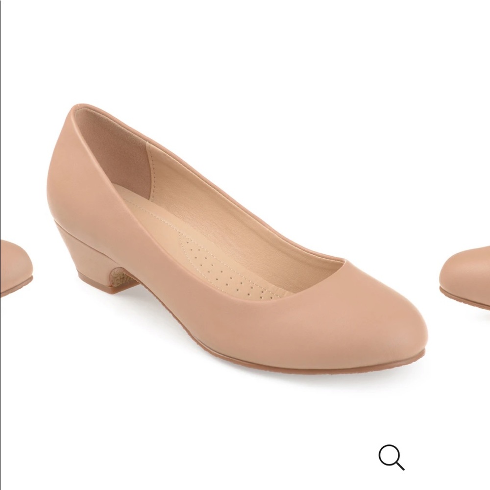 COPY - Journee Collection Saar Pump - Nude